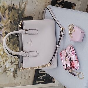 Nanette Lepore Pria Pebble Triple Sec Satchel